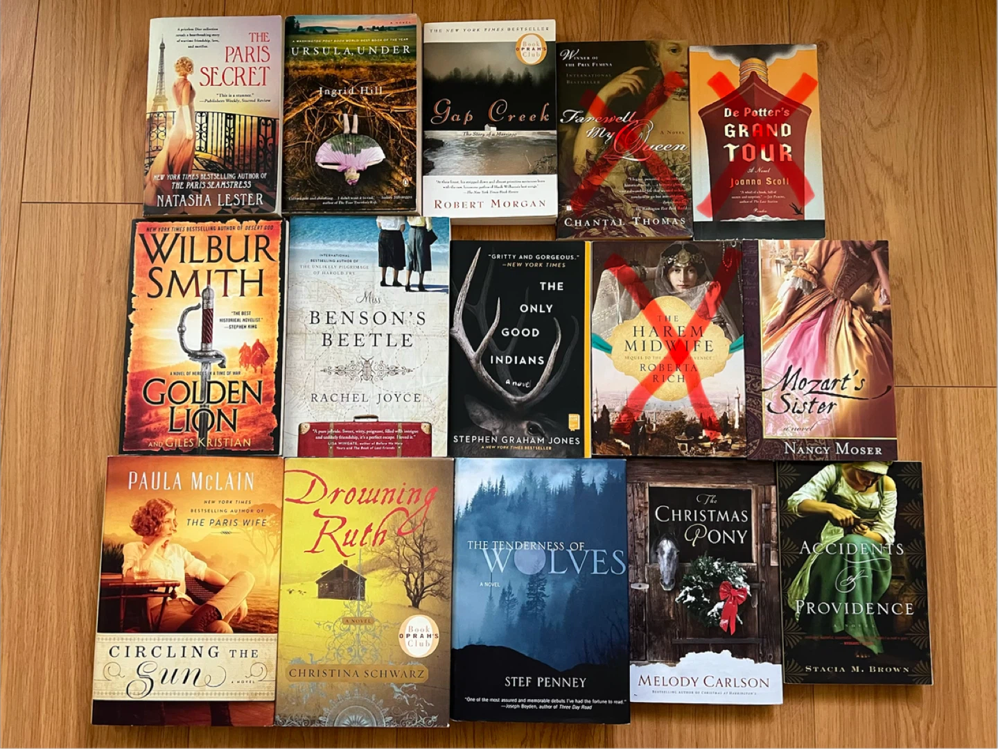 Historical Fiction Novels (3 for $10!)