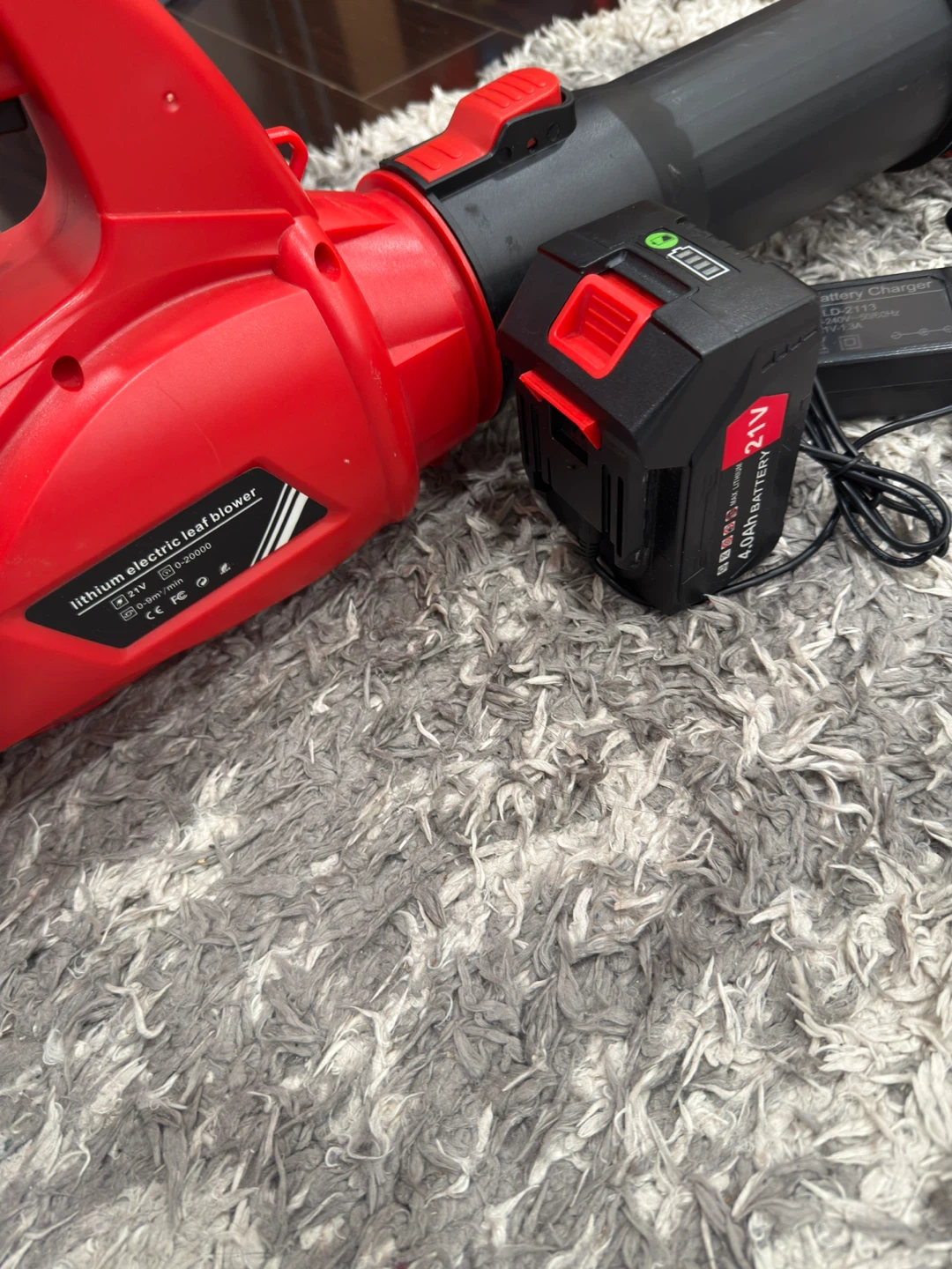 Lithium Electric Leaf Blower
