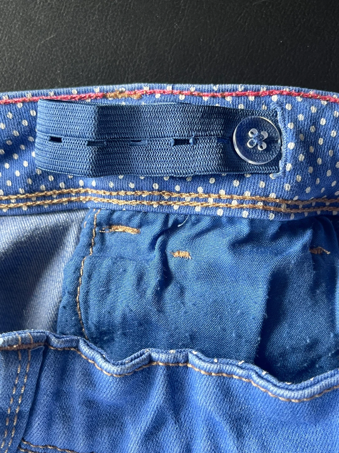 Kids Okaidi Blue Denim Jeans - 128cm - photo 4
