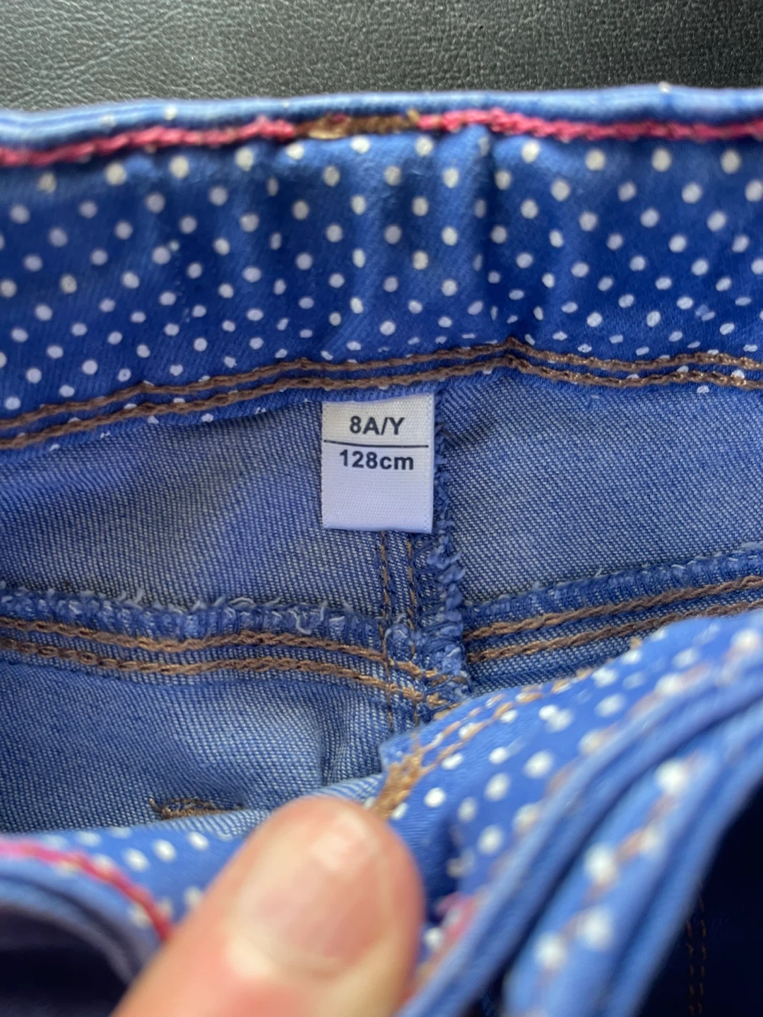 Kids Okaidi Blue Denim Jeans - 128cm - photo 3