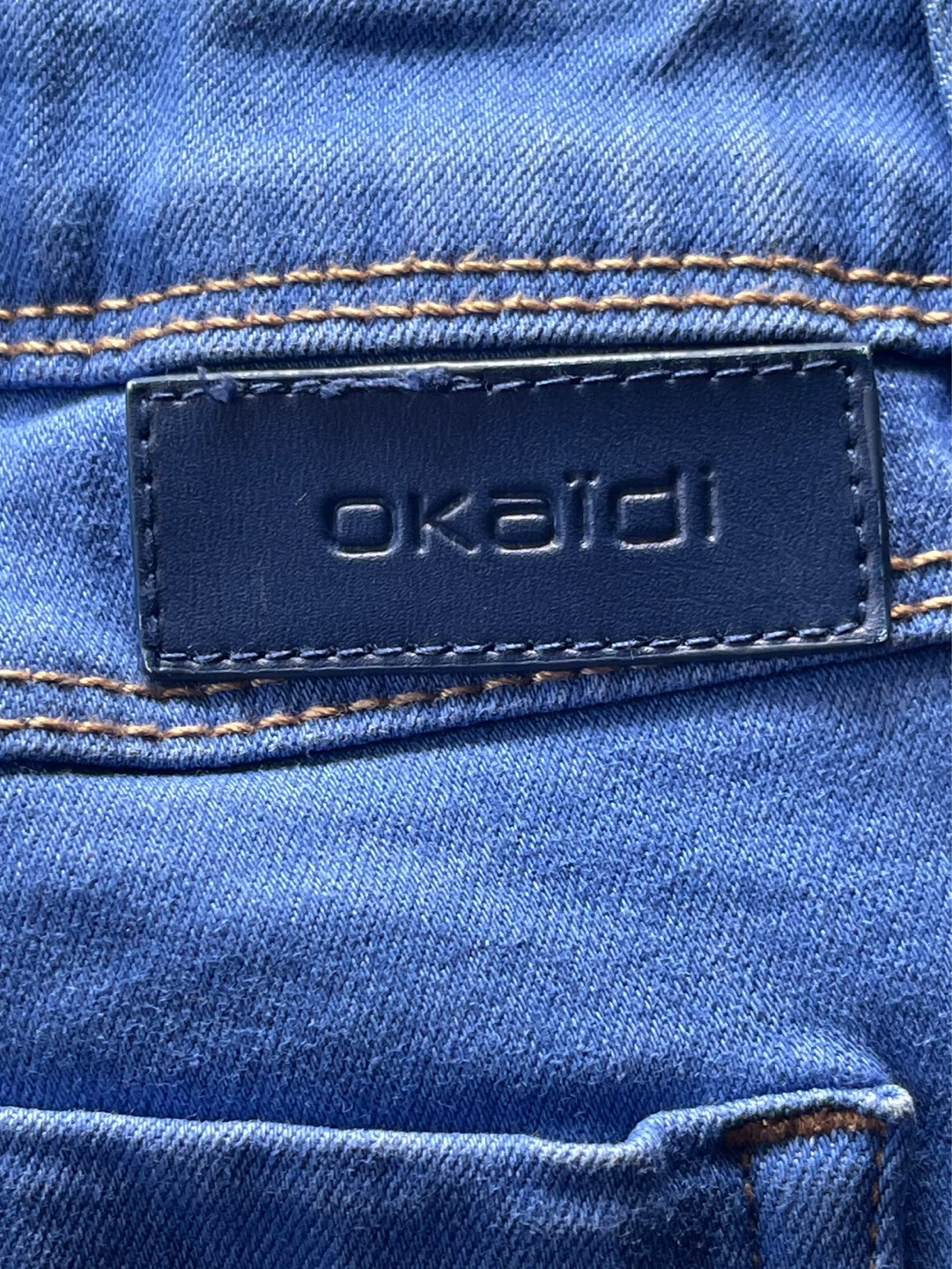 Kids Okaidi Blue Denim Jeans - 128cm - photo 2
