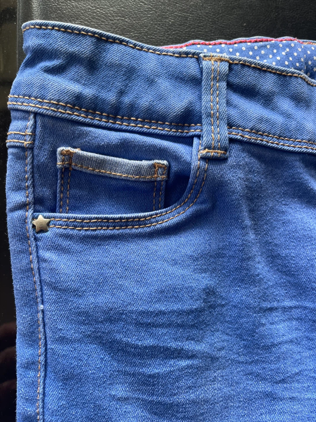 Kids Okaidi Blue Denim Jeans - 128cm - photo 5
