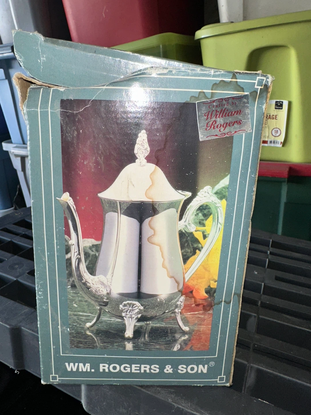 Wm. Rogers & Son Silver Plated Coffee Pot - photo 2