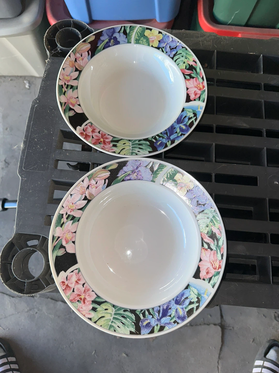 Tropical Floral Dinnerware Set - photo 4
