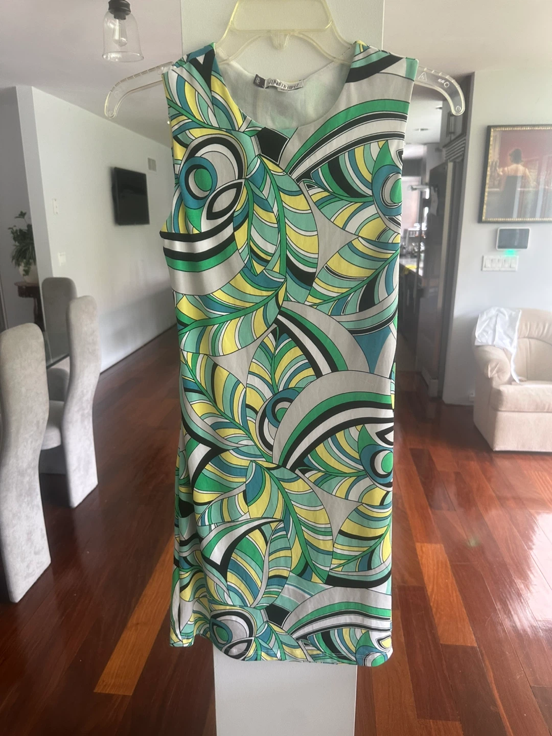 Jennifer Lopez Sleeveless Dress XS