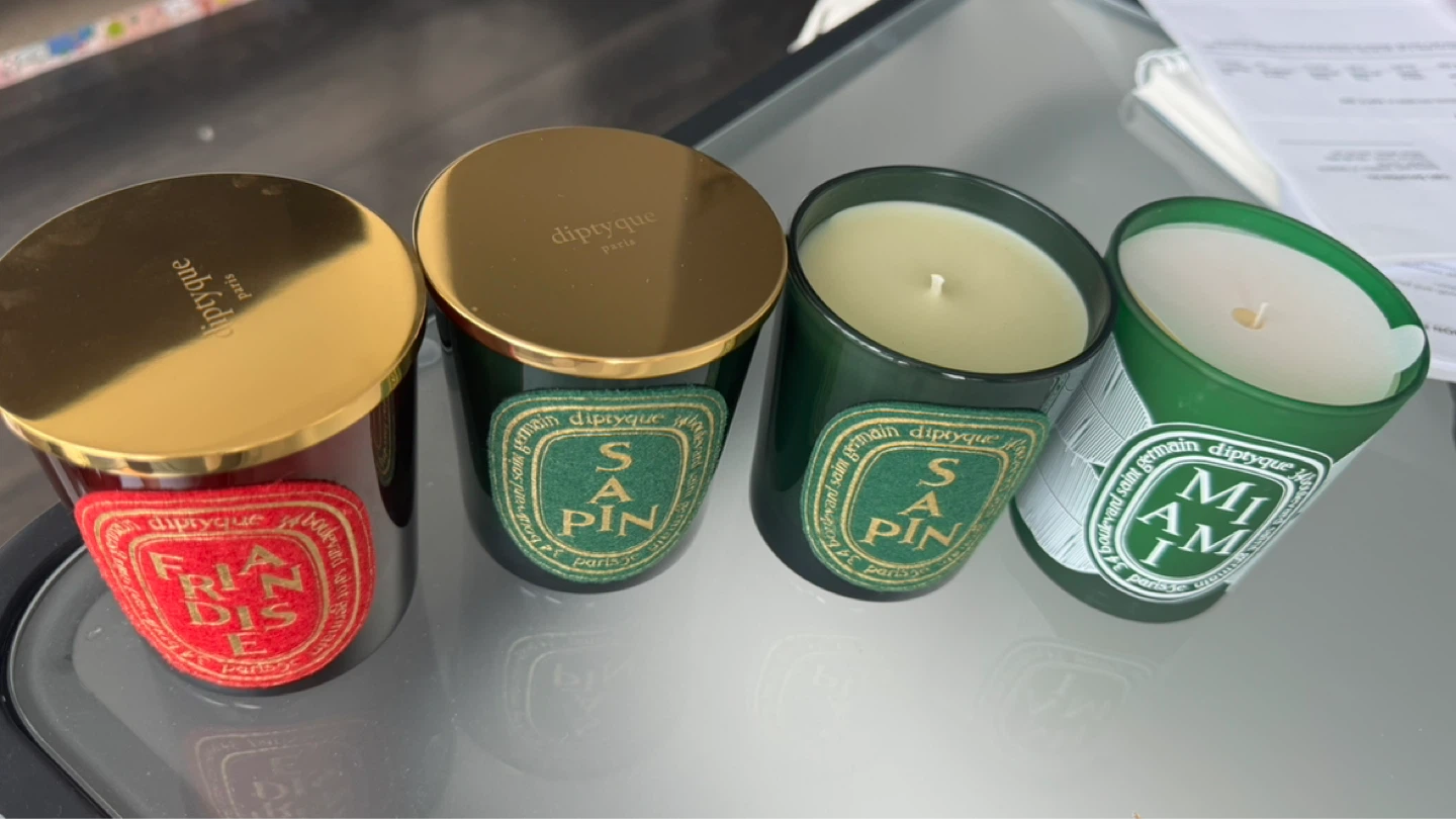 Diptyque Scented Candles (Baies, Sapin, Miami) - photo 4