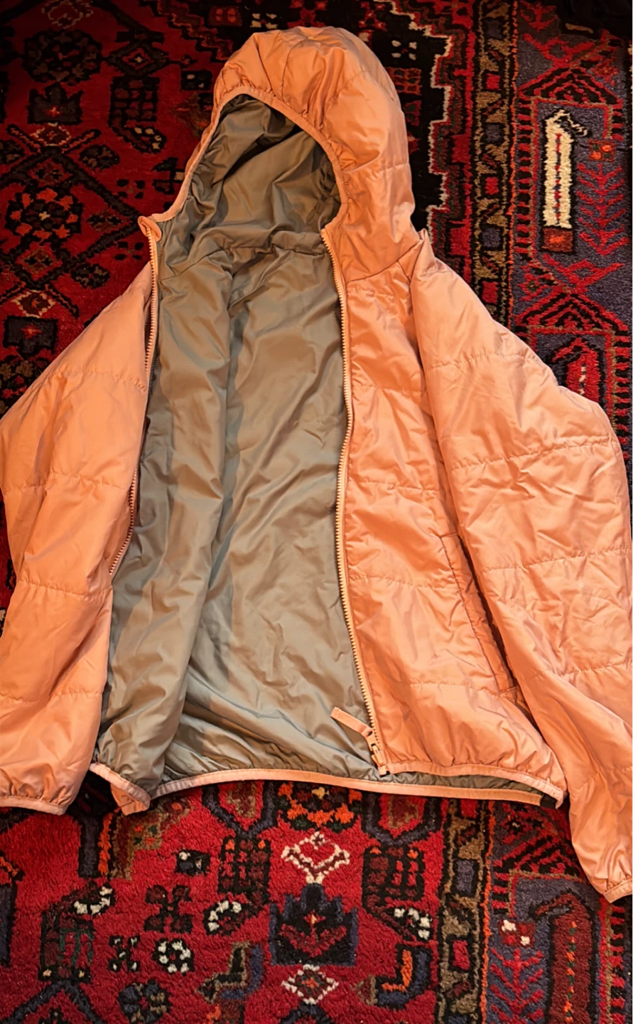 Pink Puffer Jacket with Hood