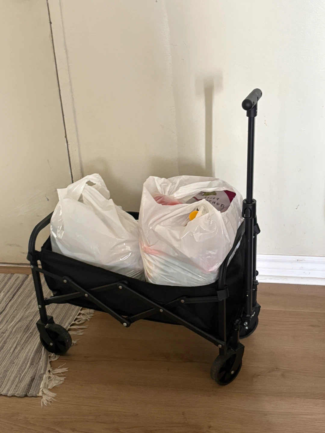 Black Folding Wagon
