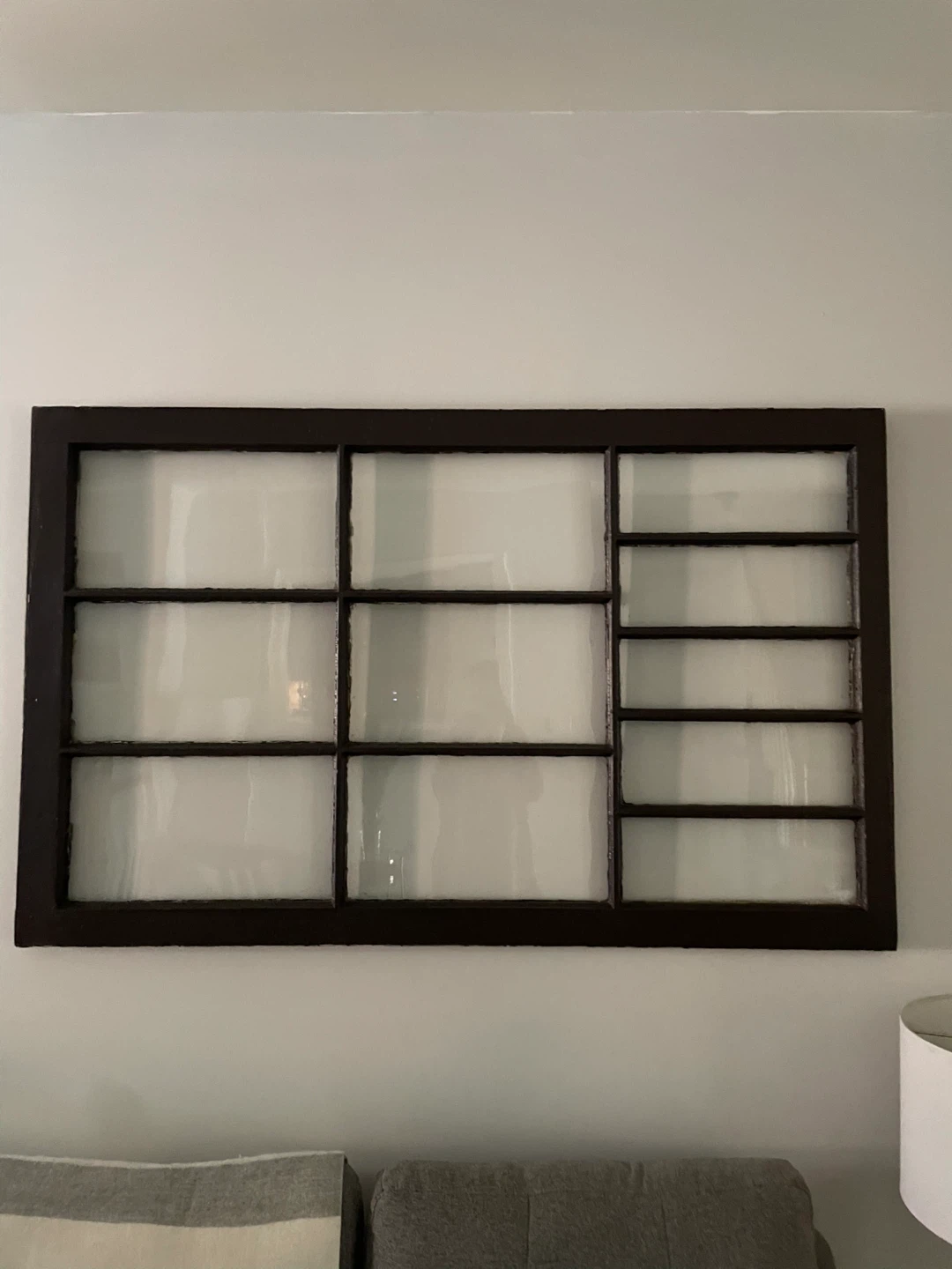 Vintage Window Pane Wall Art