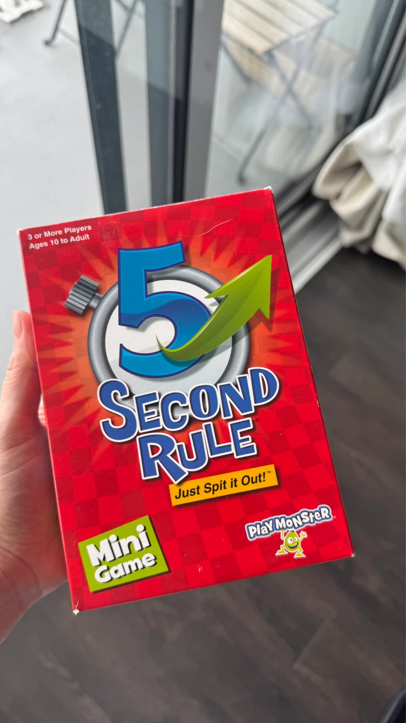 5 Second Rule Mini Game by PlayMonster