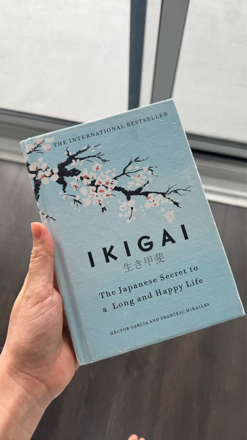 Ikigai: The Japanese Secret to a Long and Happy Life Book