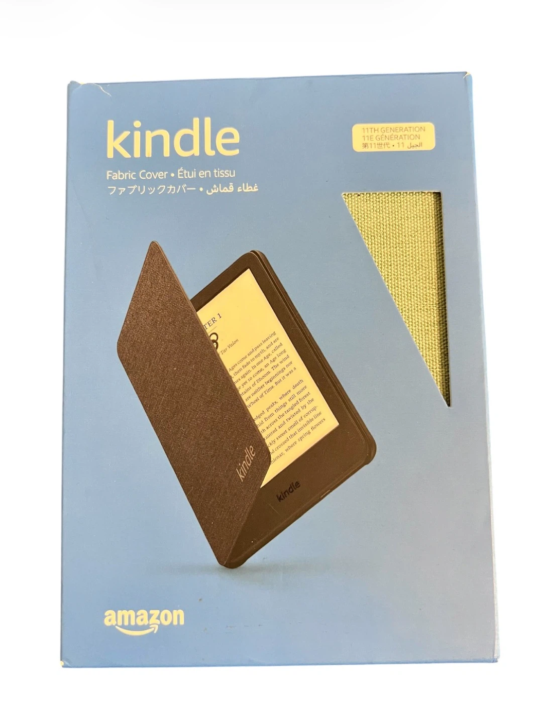 Amazon Kindle Fabric Case Matcha Green – 11th Gen (2022/2024)