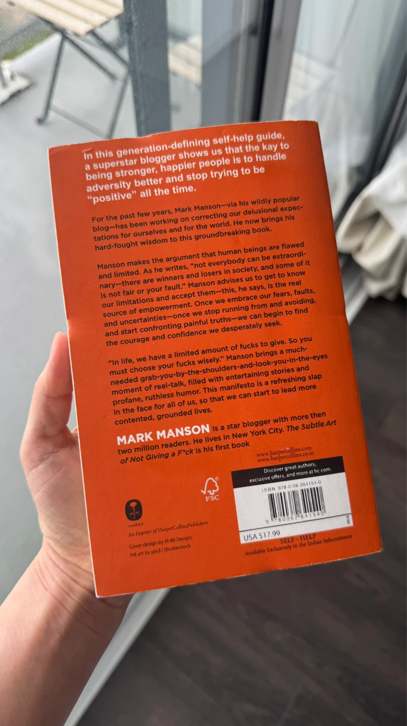 The Subtle Art of Not Giving a F*ck by Mark Manson - photo 2