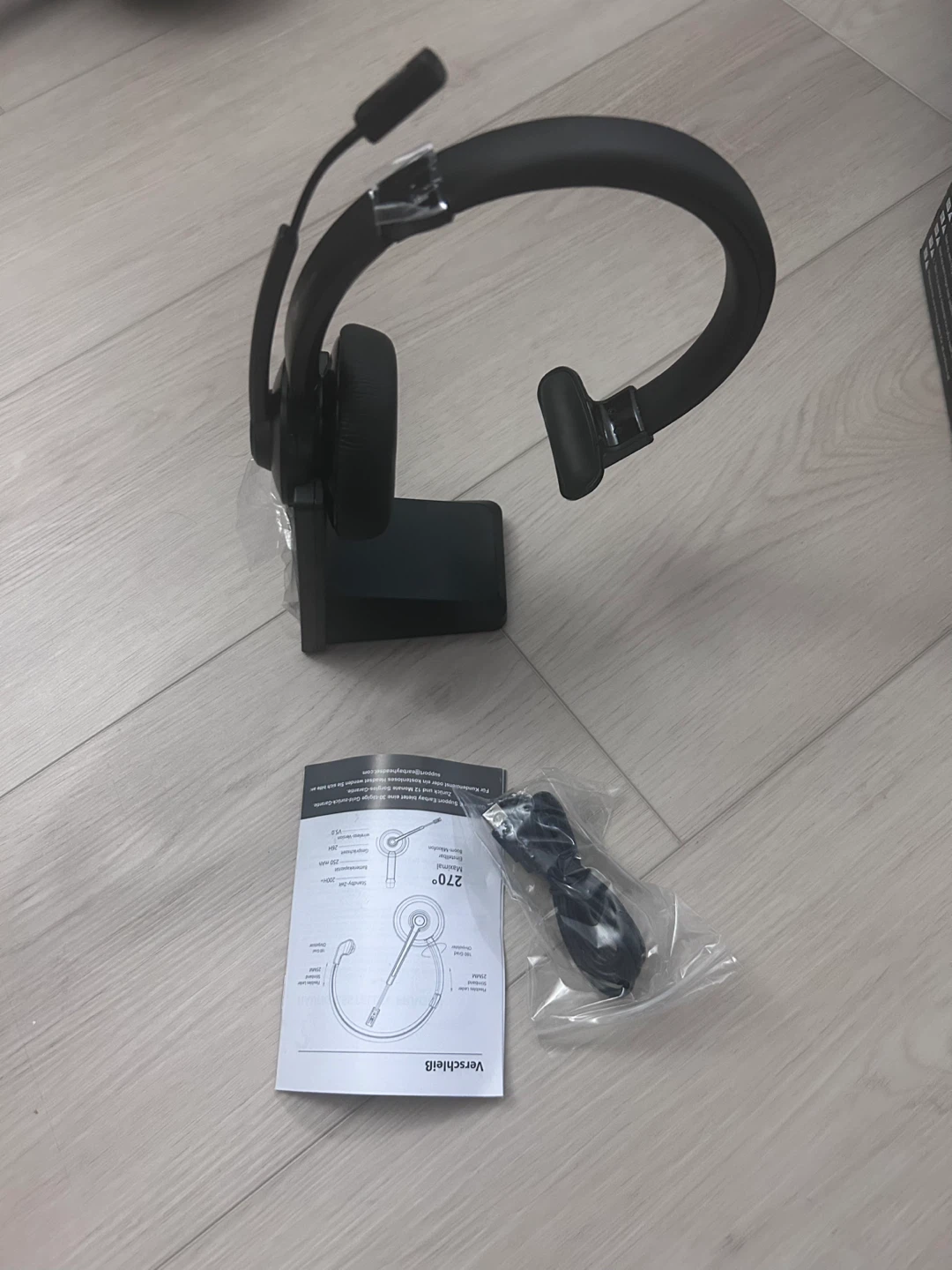 🥕Open box🥕 Wireless headset - photo 4