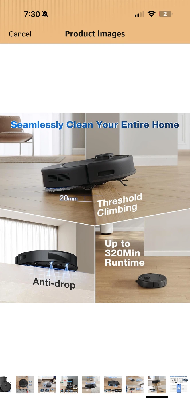 ECOVACS DEEBOT N30 OMNI Robot Vacuum & Mop ✨🤖 - photo 4
