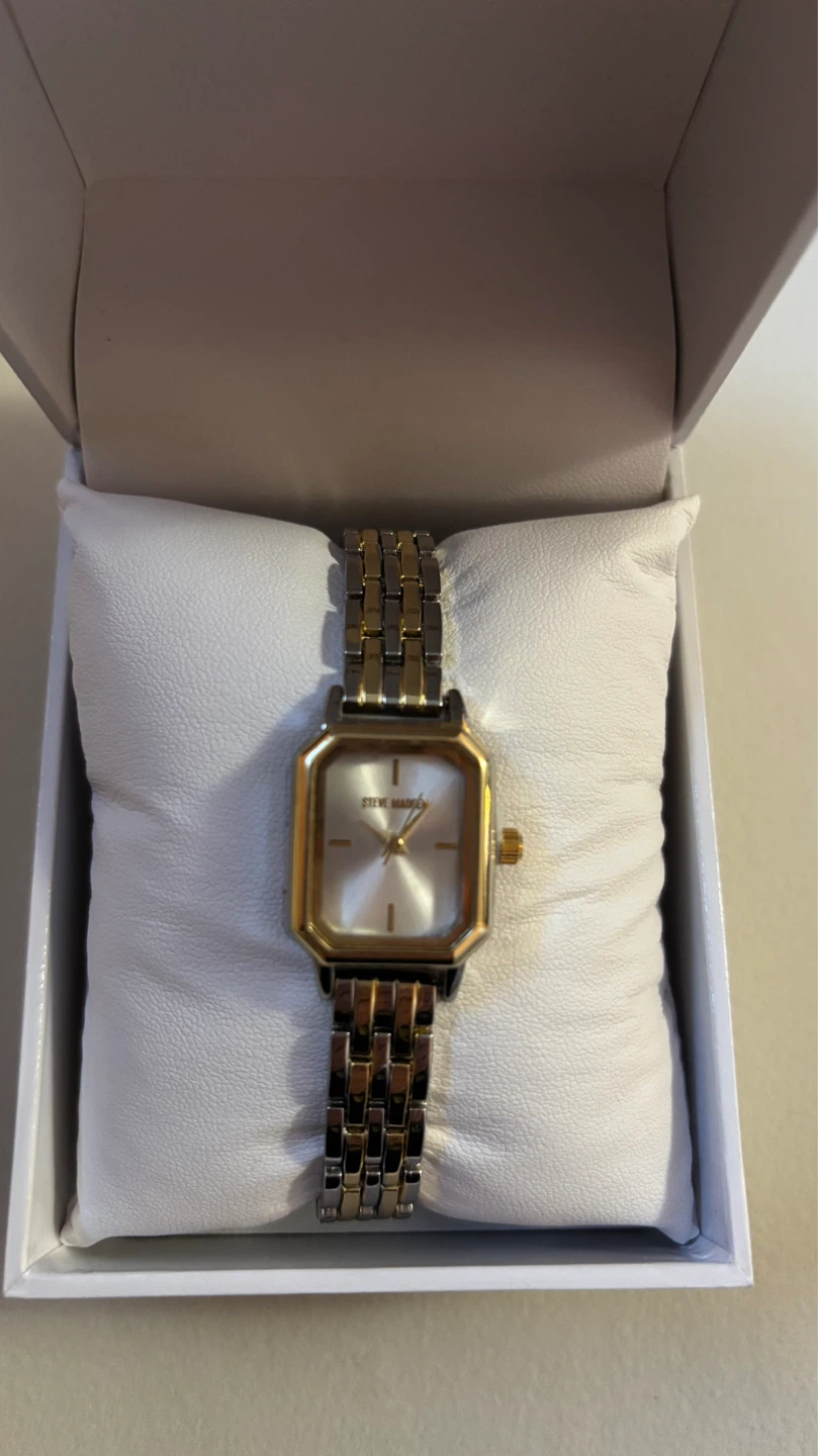 Steve Madden Gold Tone & Silver Tone Bracelet Watch - photo 2