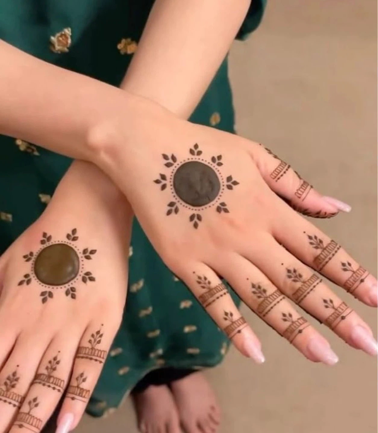 Henna Tattoo Designs Set