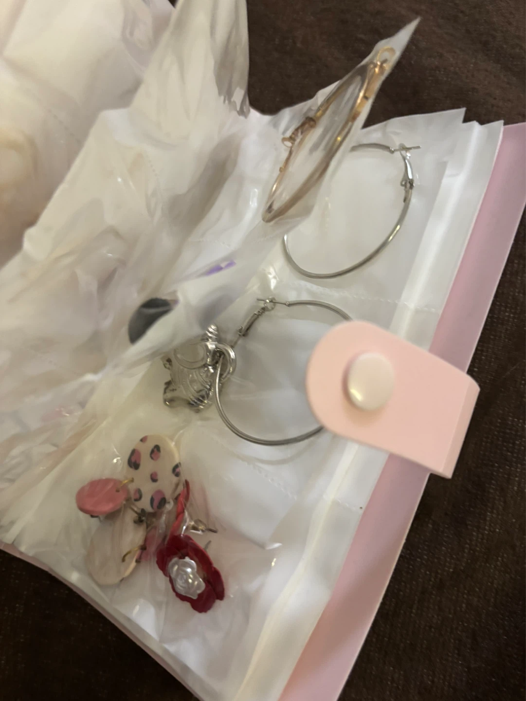 Assorted Gold and Silver Tone Earrings Set - photo 5
