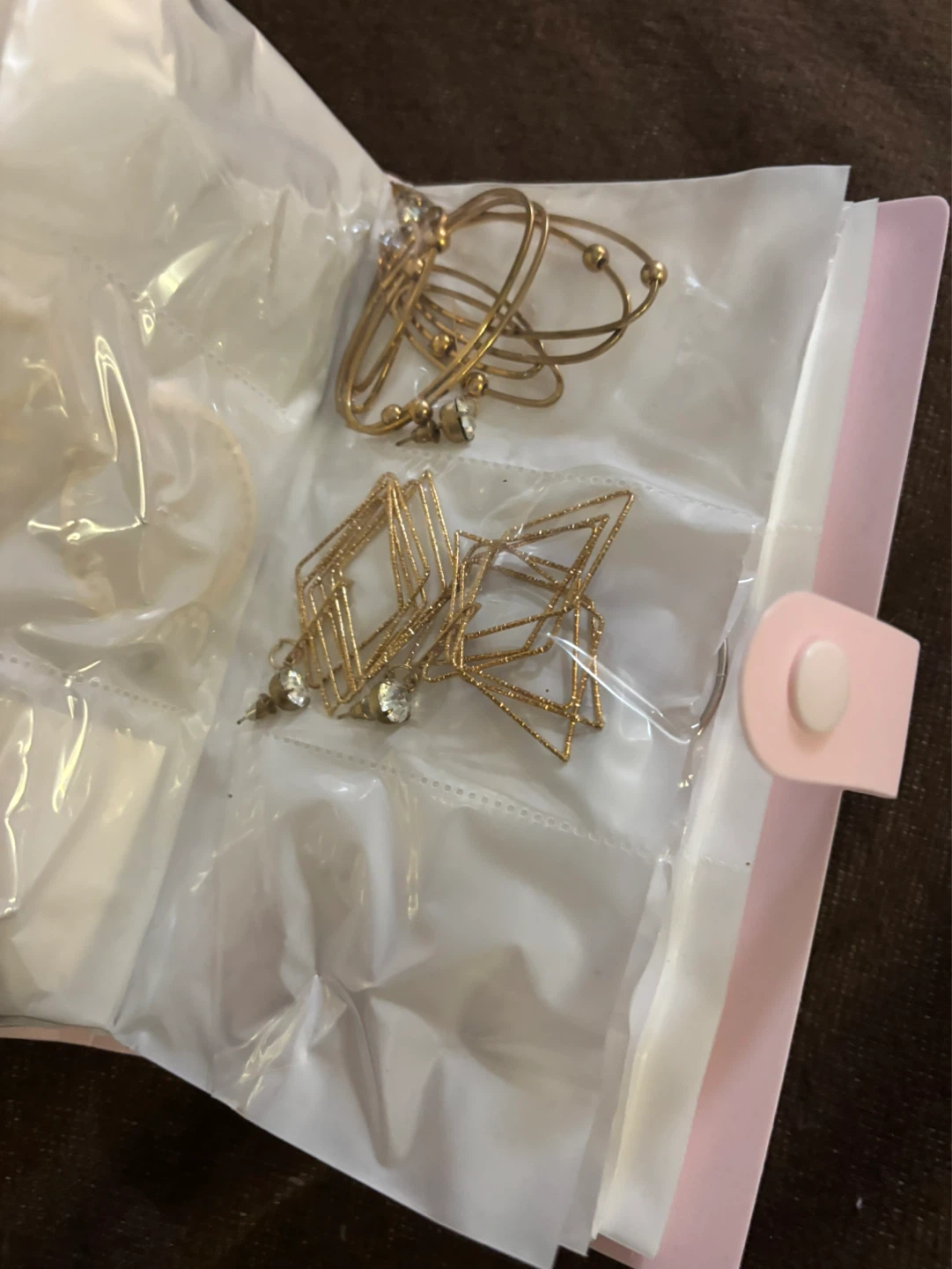 Assorted Gold and Silver Tone Earrings Set - photo 4
