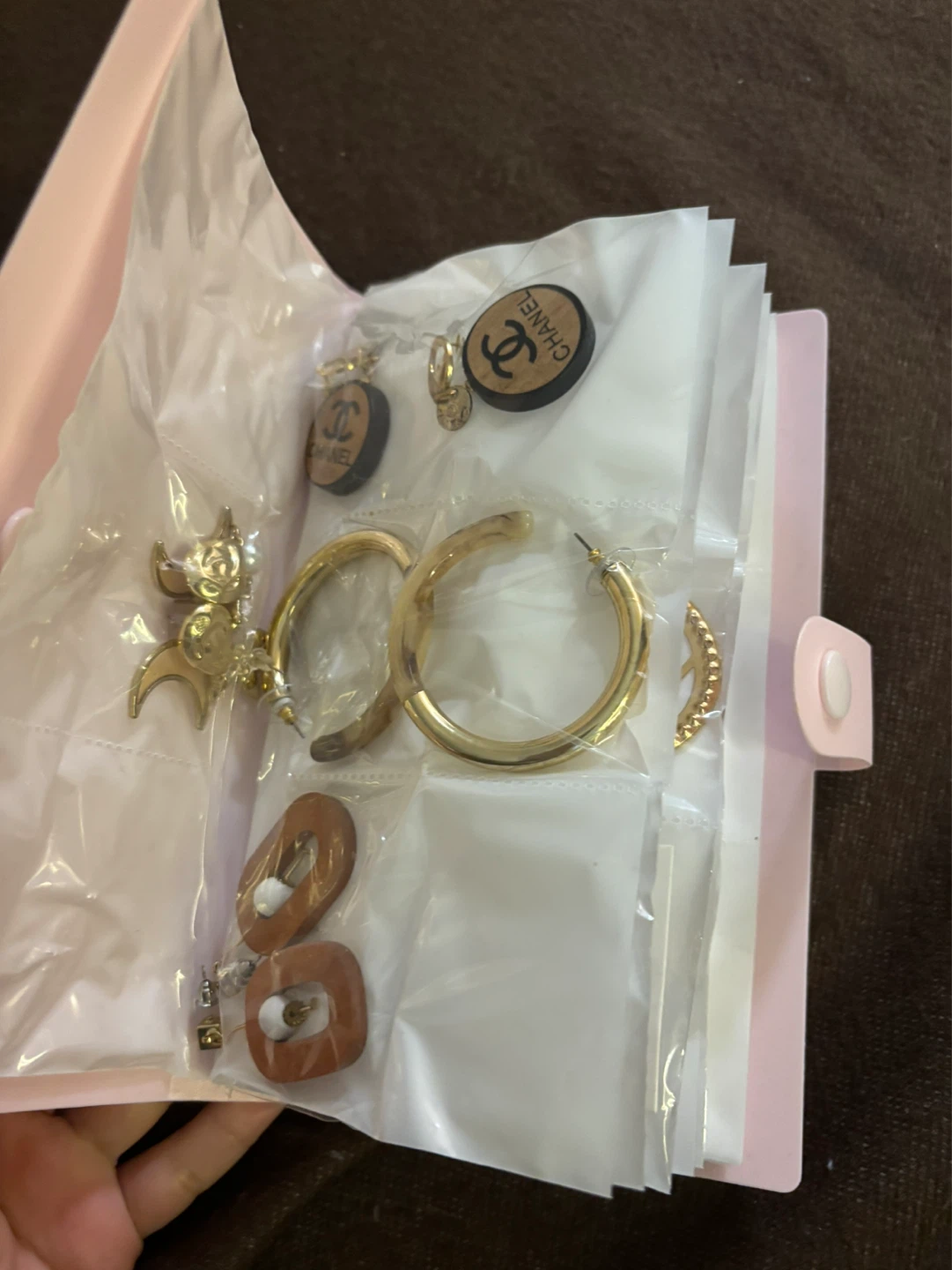 Assorted Gold and Silver Tone Earrings Set - photo 2