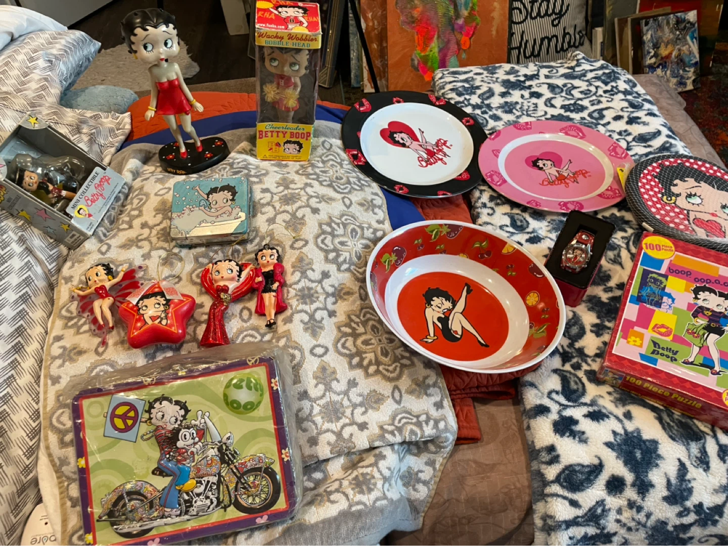 Betty Boop Collectibles and Decor Lot