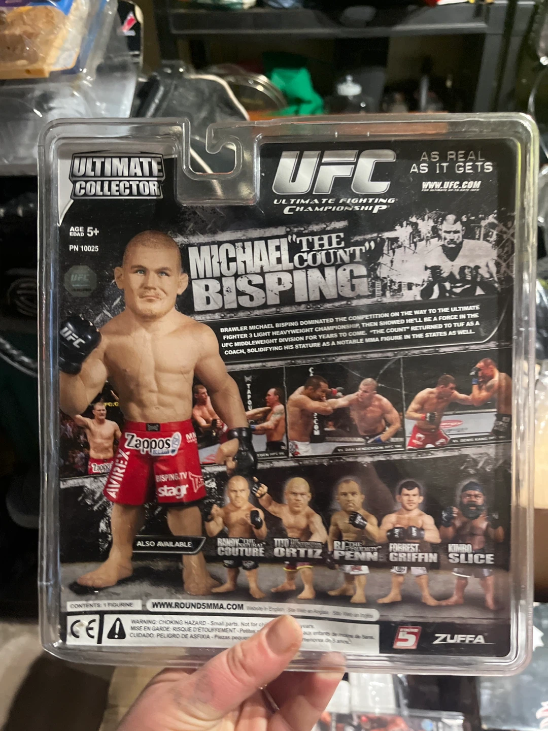 UFC Ultimate Collector Michael "The Count" Bisping Action Figure - photo 2