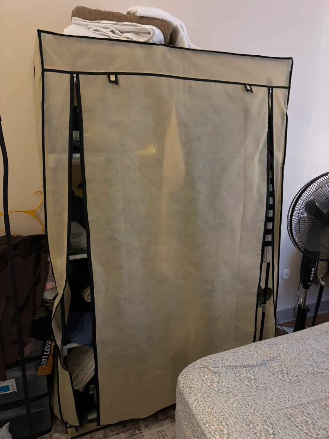 Portable Fabric Wardrobe Closet Organizer