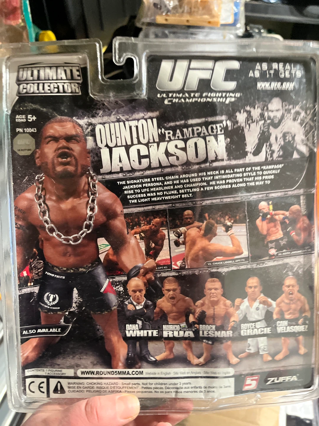 UFC Quinton "Rampage" Jackson Ultimate Collector Action Figure - photo 2