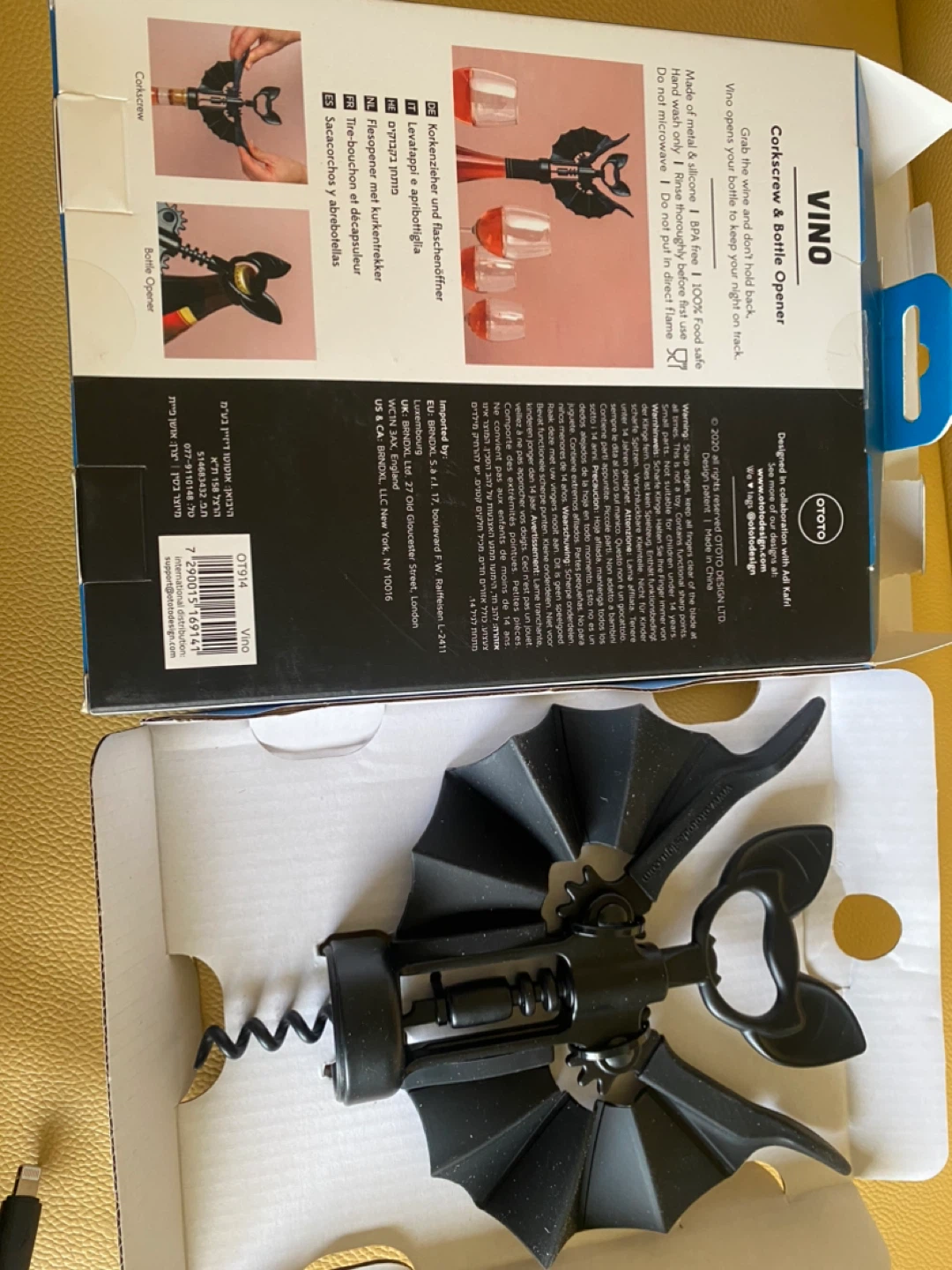 OTOTO Vino Corkscrew & Bottle Opener - photo 3