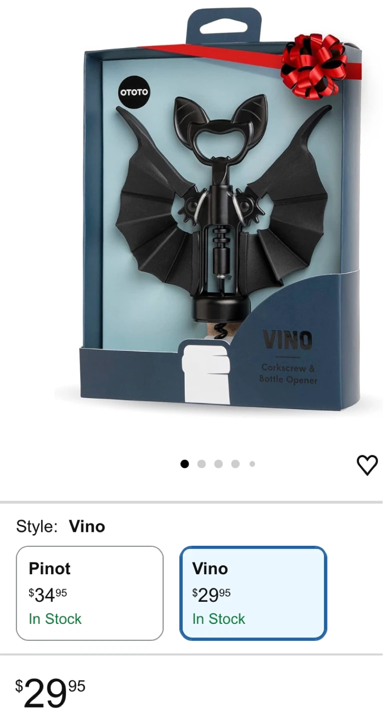 OTOTO Vino Corkscrew & Bottle Opener - photo 2