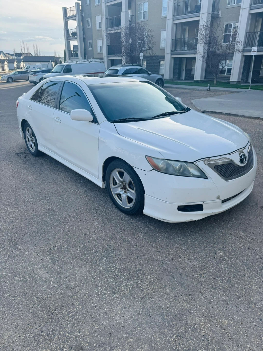 White Toyota Camry SE 2009 - photo 2