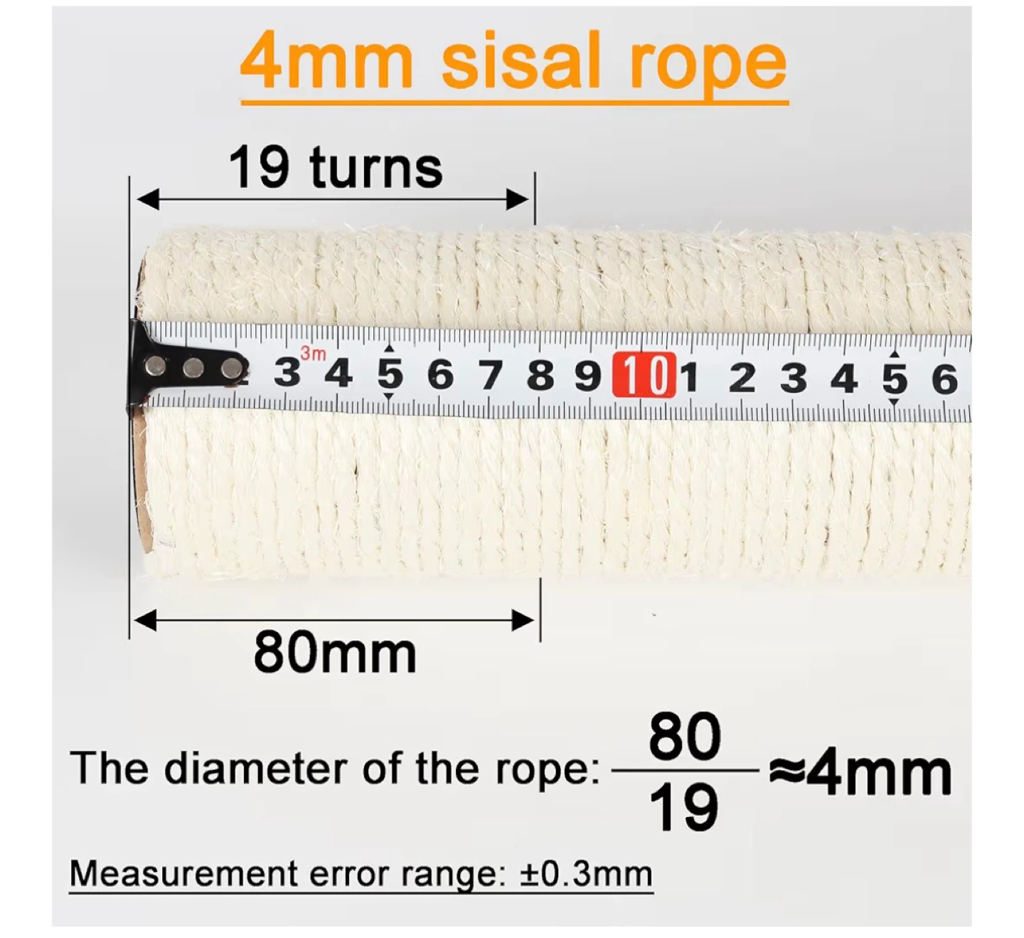 4 Pack Cat Scratching Post Replacement Parts - 40cm - photo 4