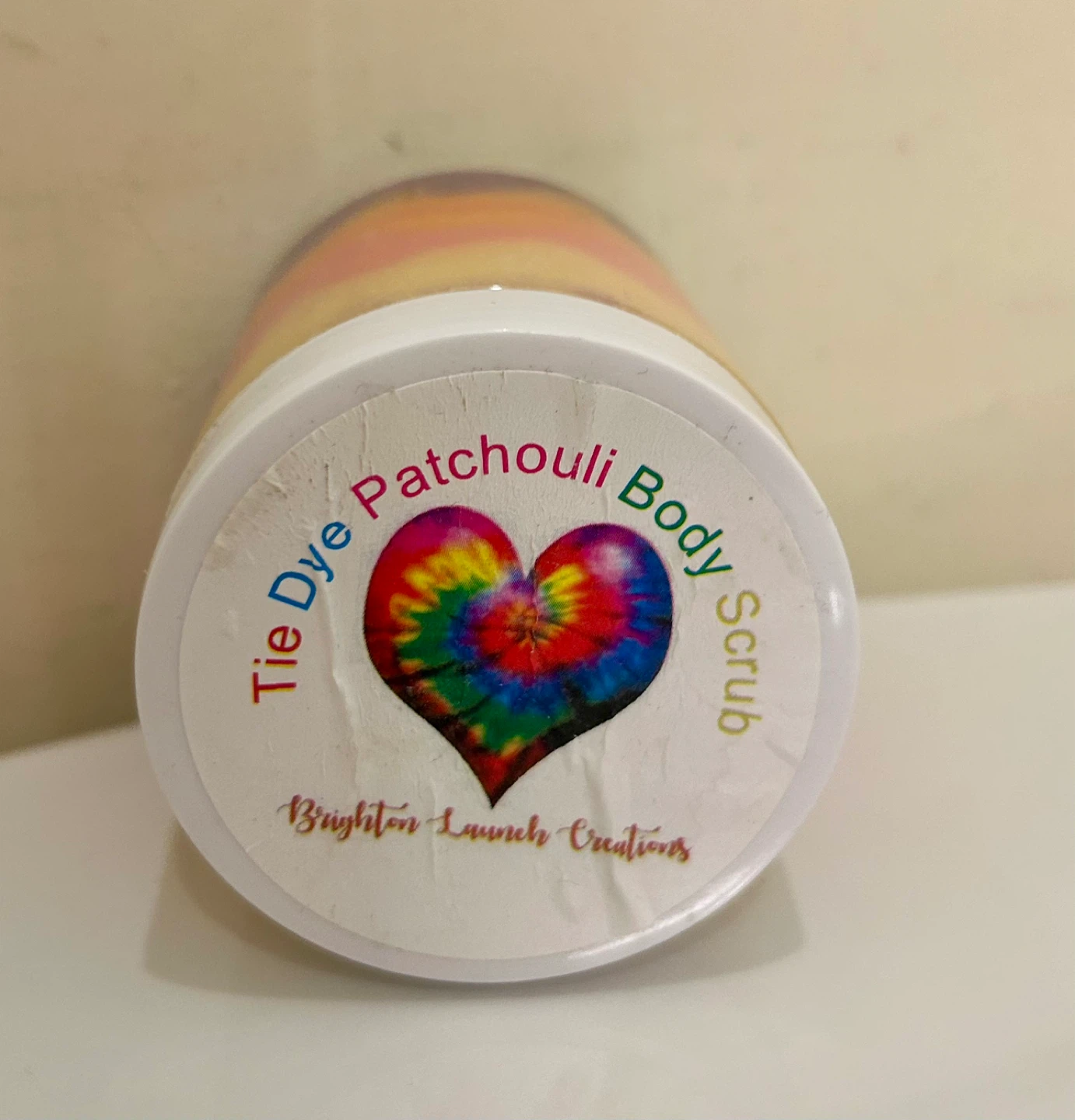 Tie Dye Patchouli Body Scrub - photo 2