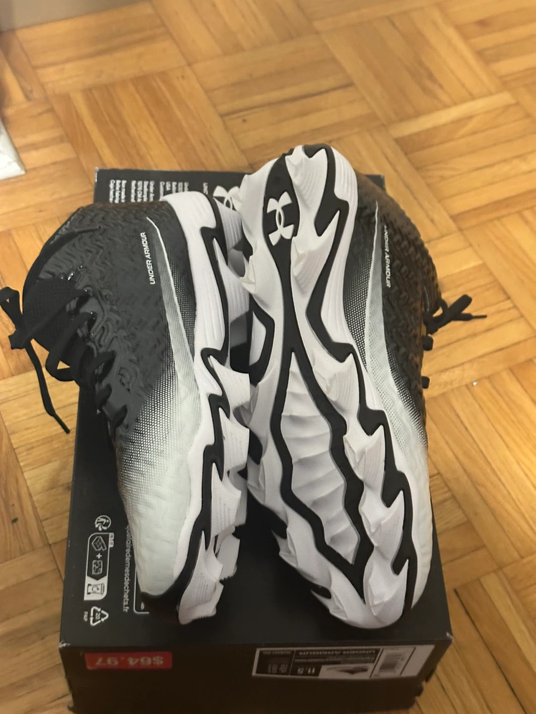 Under Armour football cleats size 11.5 - photo 4