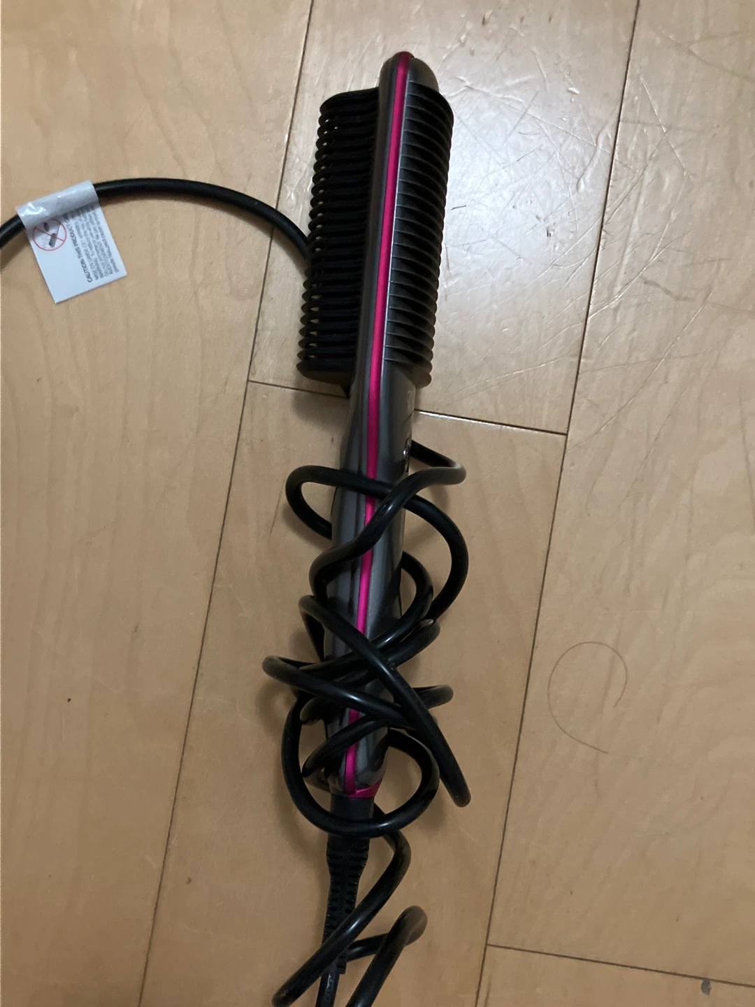 Riqny Heated Hair Straightening Brush