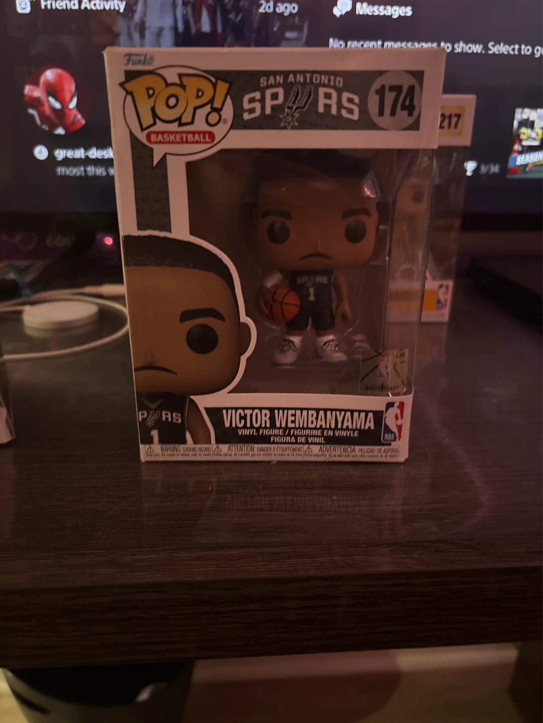Funko Pop! Victor Wembanyama 174 San Antonio Spurs