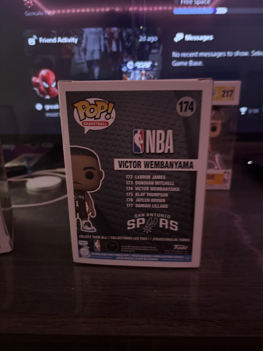 Funko Pop! Victor Wembanyama 174 San Antonio Spurs - photo 2