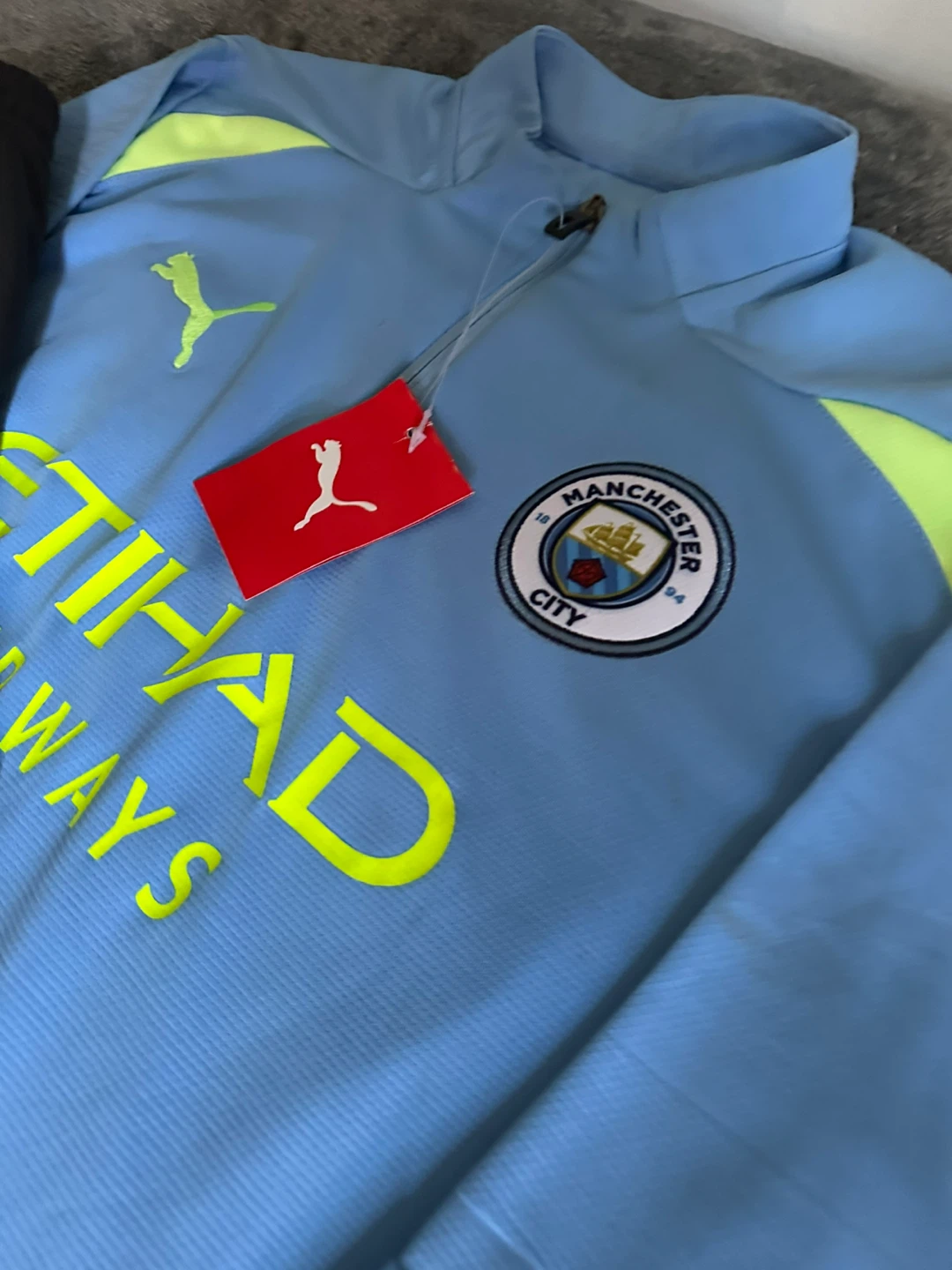 Puma Manchester City Training Top & Pants Set - photo 3