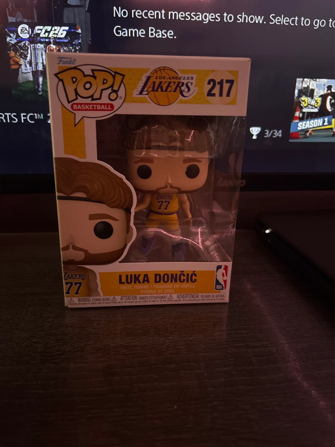 Funko Pop! NBA Luka Dončić Los Angeles Lakers #217