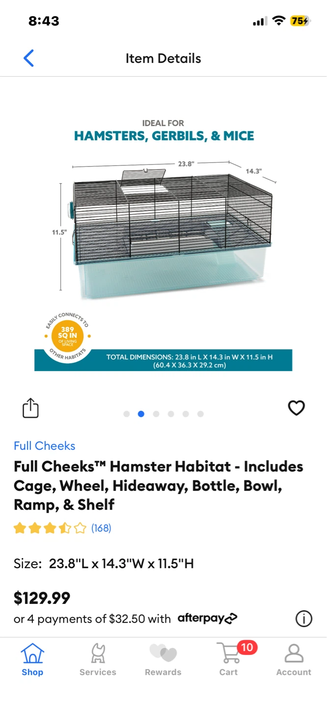 Hamster Cage & Supplies - photo 2