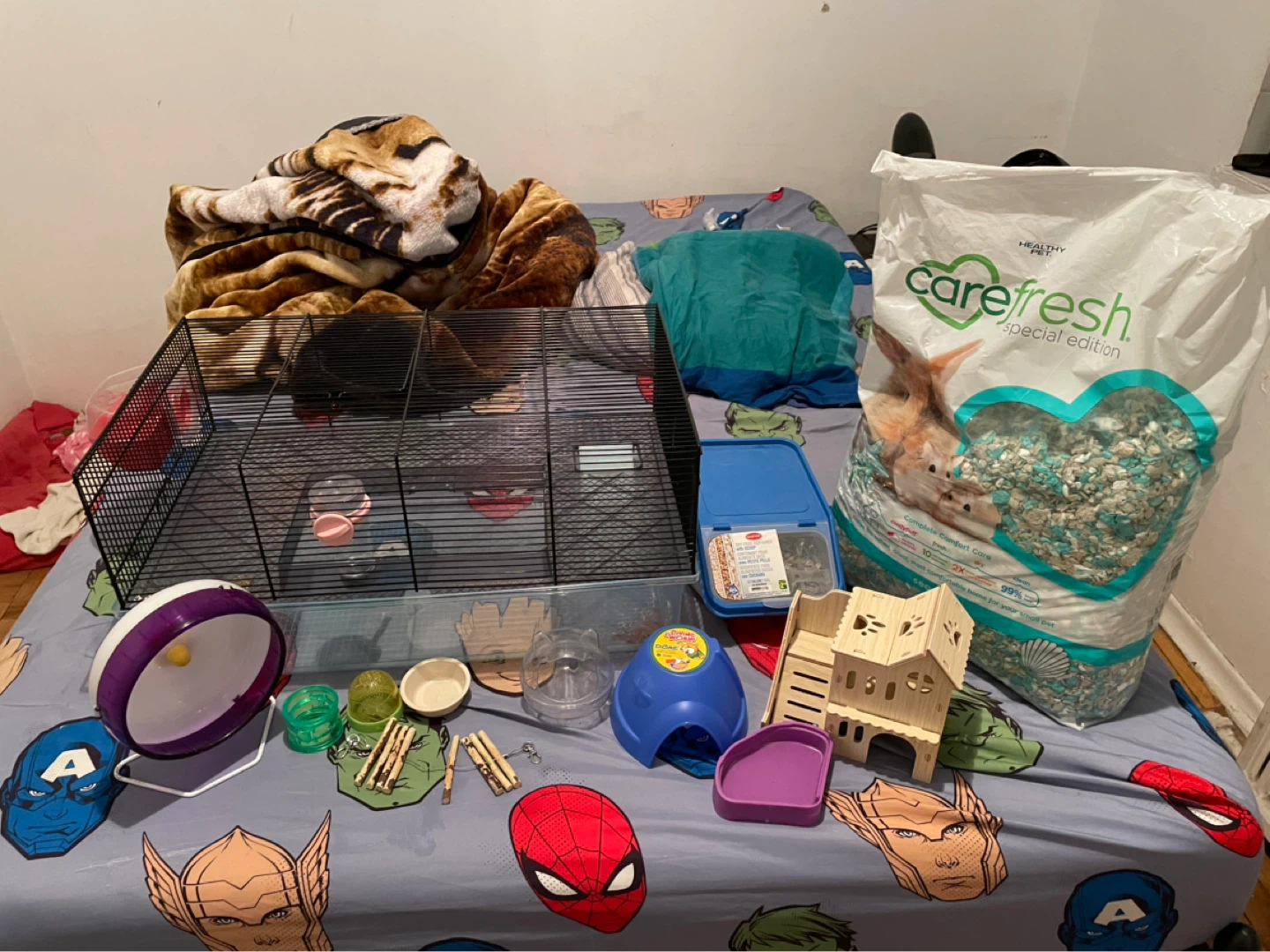 Hamster Cage & Supplies