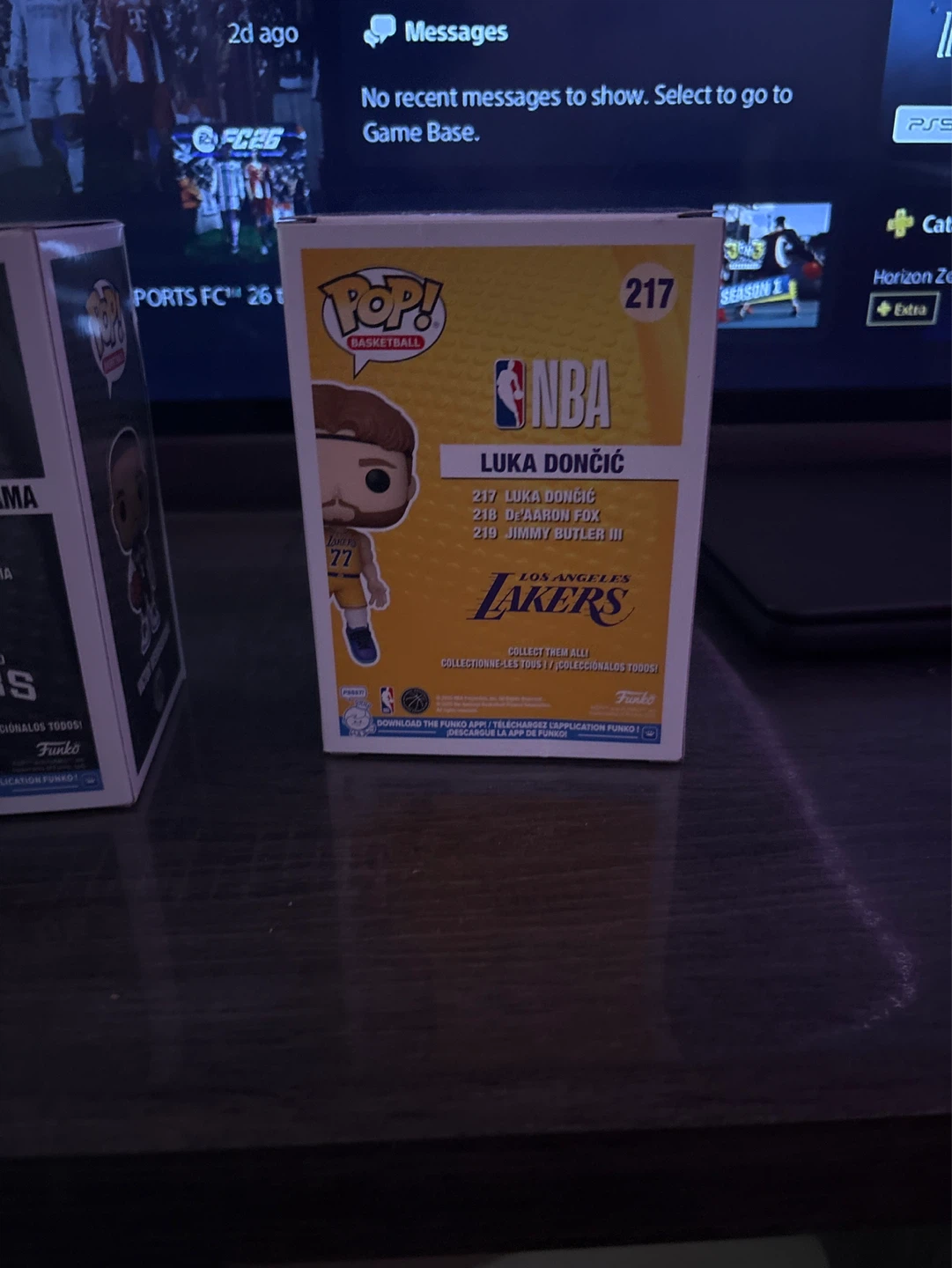 Funko Pop! NBA Luka Dončić Los Angeles Lakers #217 - photo 2