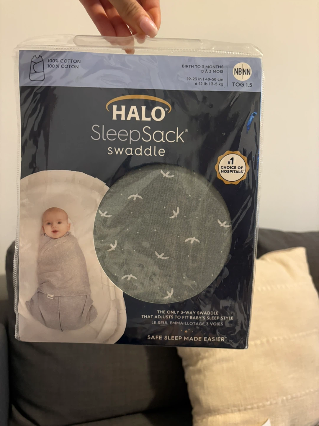 HALO 100% Cotton Sleepsack Swaddle - photo 5