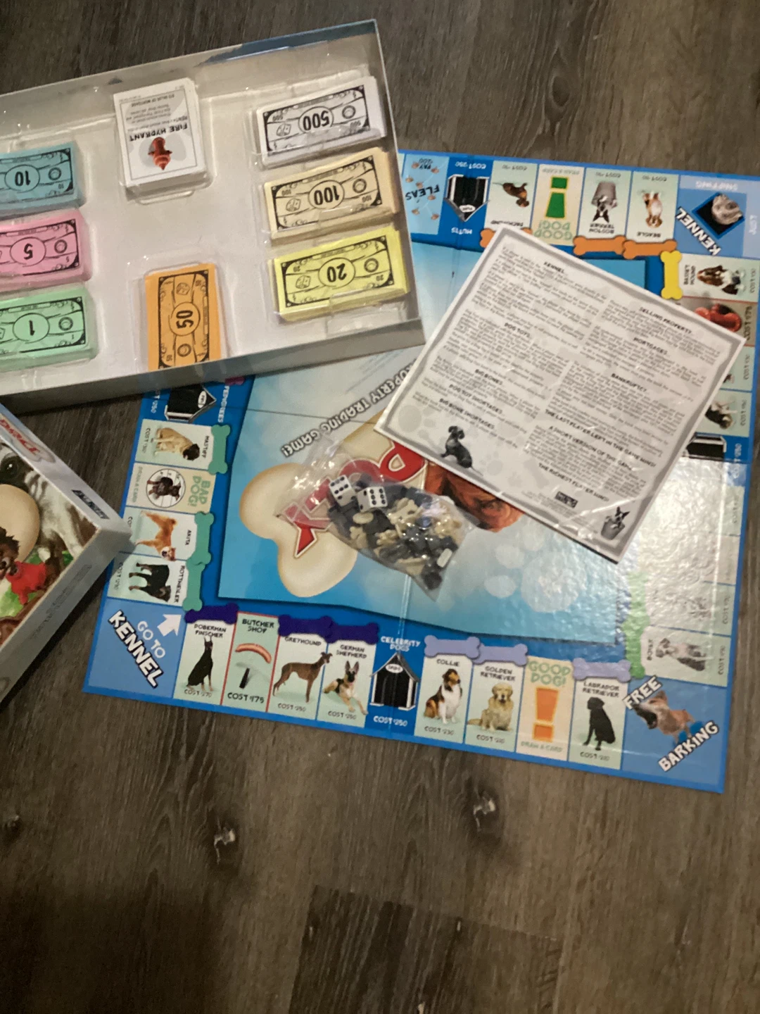 Dog-Opoly A Tail-Wagging Property Trading Game Board Game - photo 2