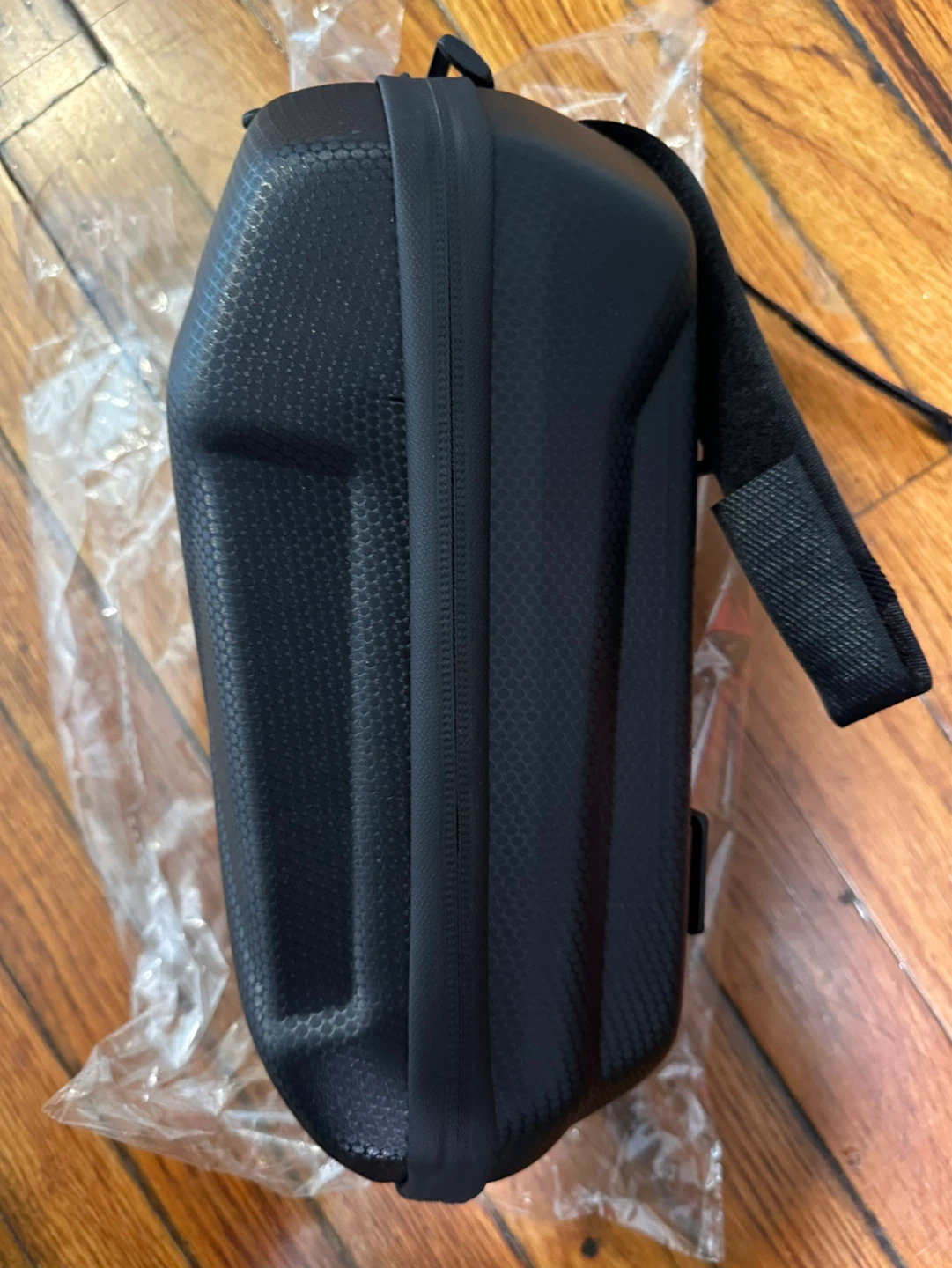 Black Hard Shell Bike/Scooter Saddle Bag - photo 2
