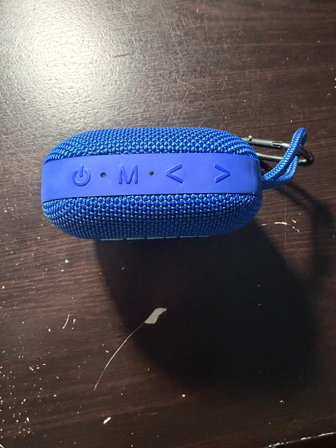 Bobtot Blue Portable Bluetooth Speaker with Carabiner - photo 3
