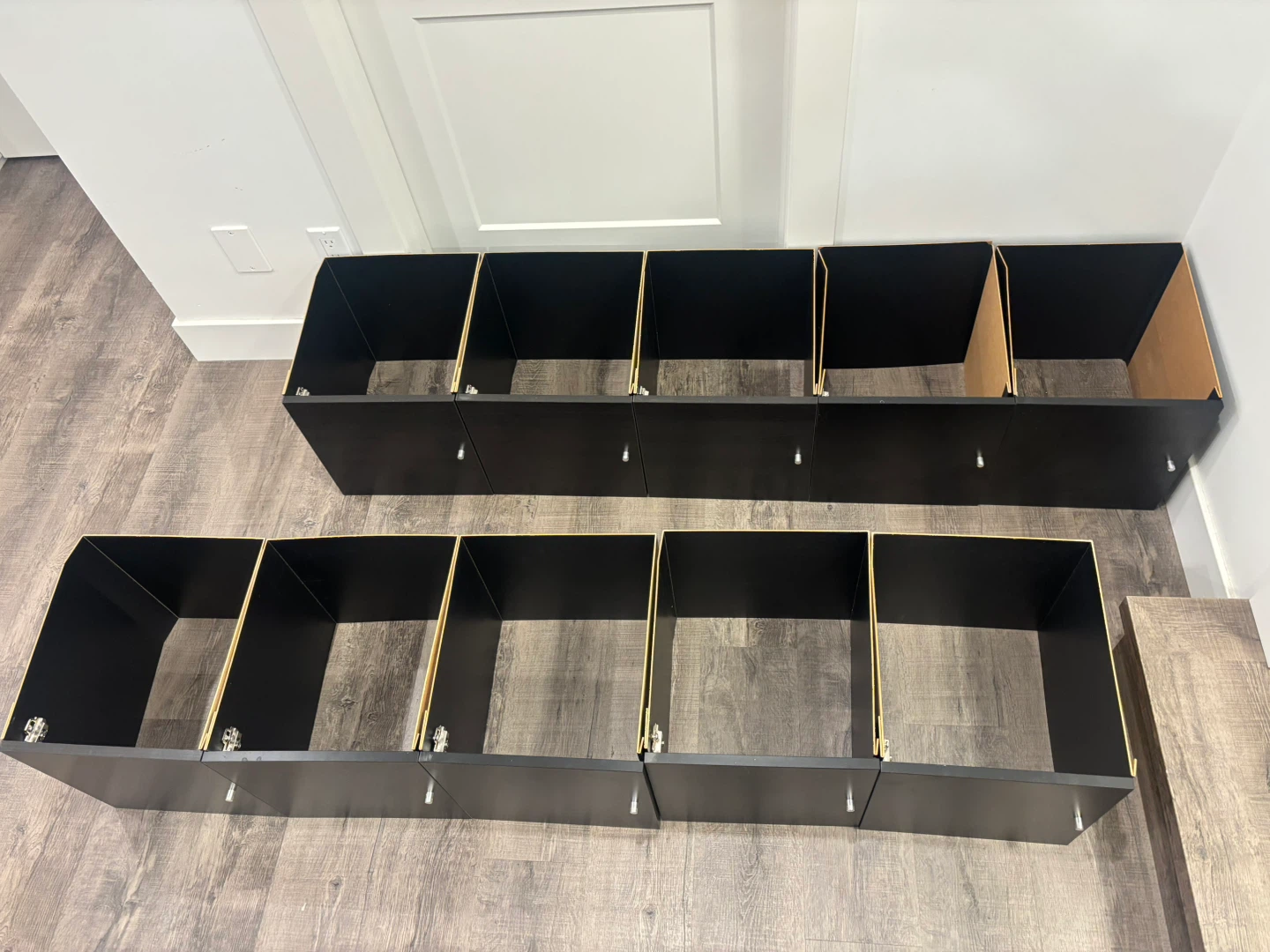 IKEA KALLAX inserts doors x 10 $10 each - photo 3