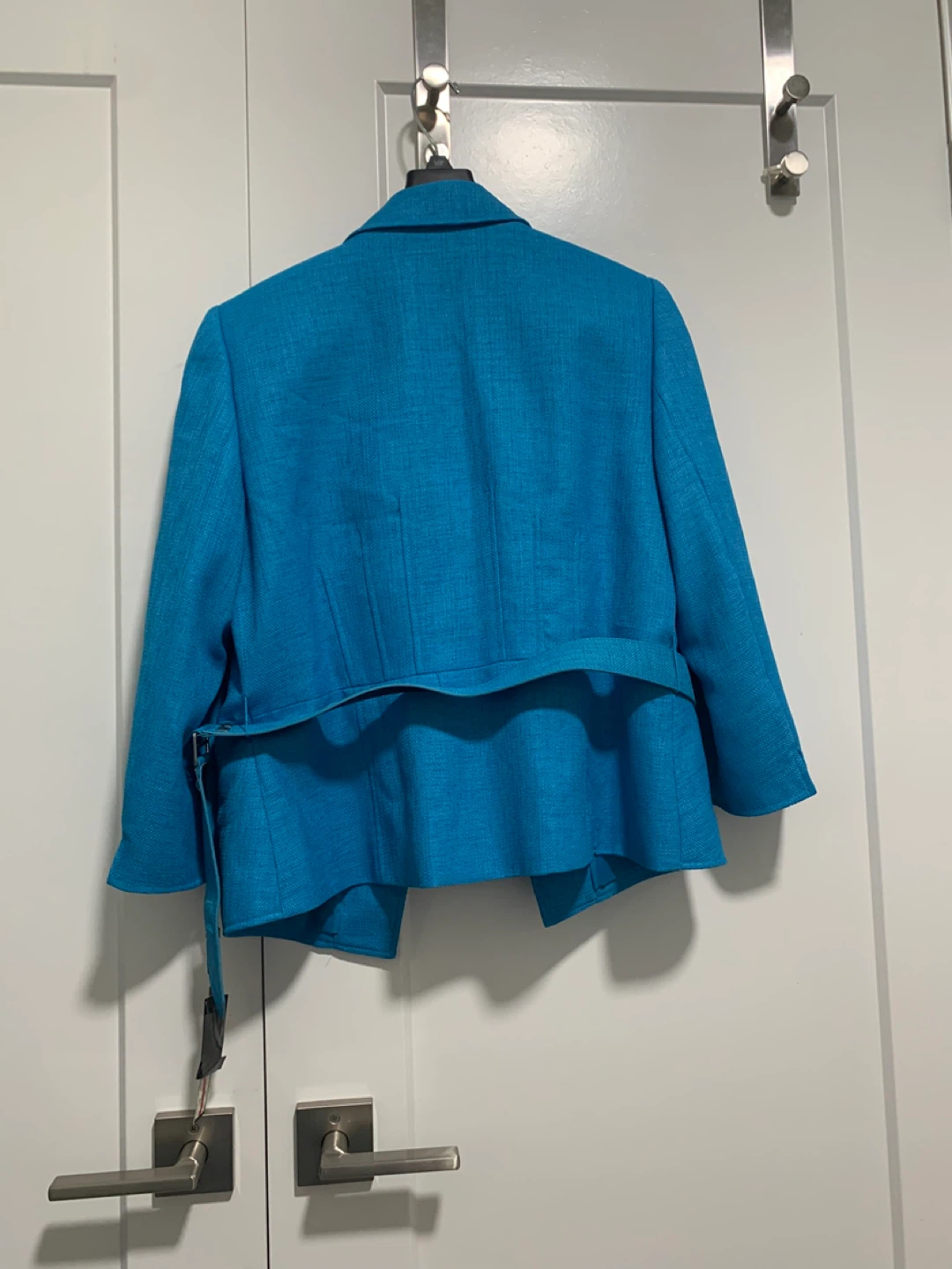 Tahari Blue Suit Size 10 petite - photo 5