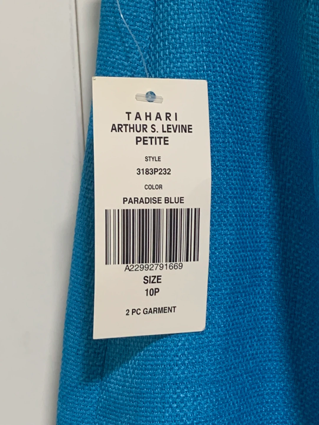 Tahari Blue Suit Size 10 petite - photo 2