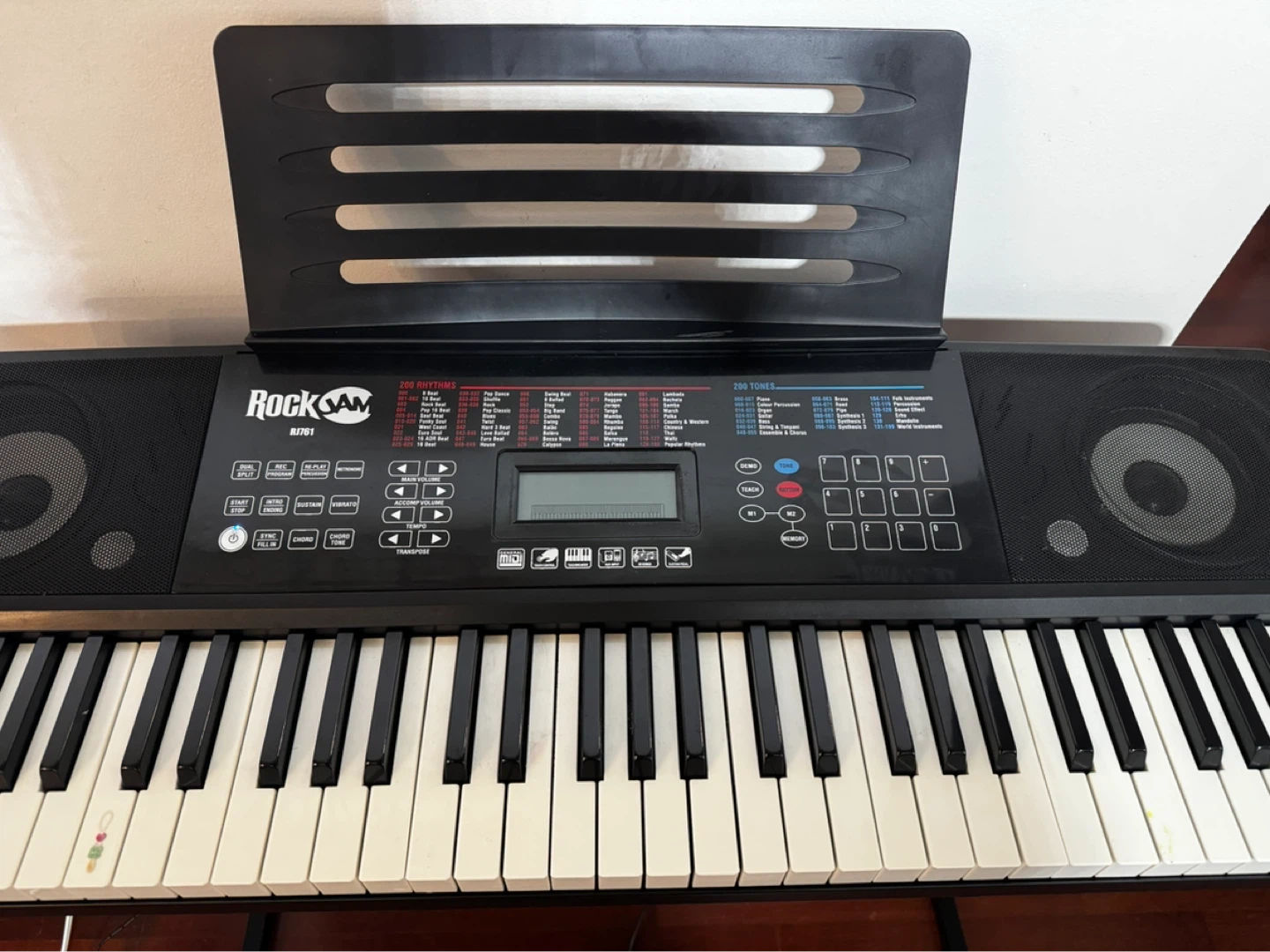RockJam BJ761 Electronic Keyboard with Stand - photo 2